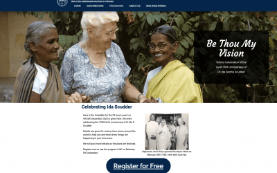 Join in an Around the World Celebration of Dr. Ida Scudder’s 150th Birthday
