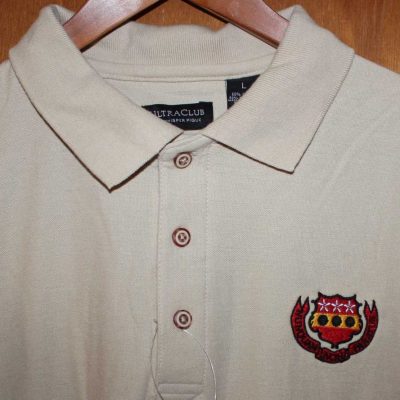 Beige Polo Shirt L